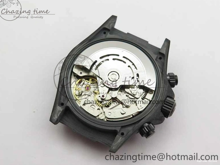 1222 Daytona DIW Carbon OMF Best Edition Blue Paint Dial on Deep Blue Nylon Strap A Tailored 2842